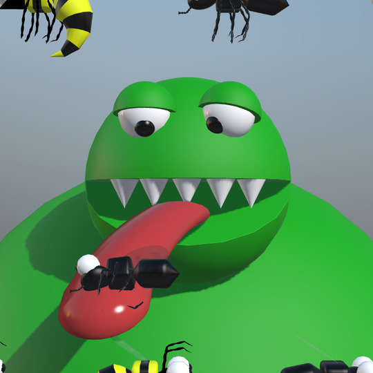 Gambar Kartun Lagi Main Game