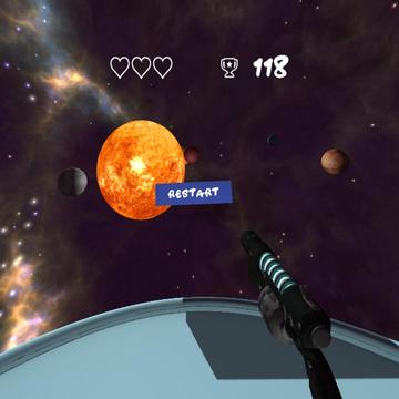 Space Invaders VR  BodyTracking