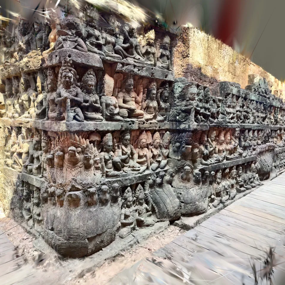 'Terrace of the Leper King'