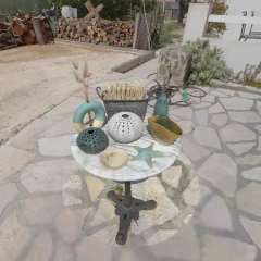 Presentation of handcrafted ceramics (light VR headset version)
