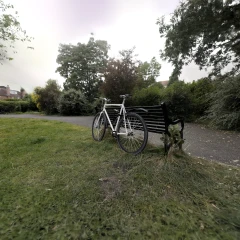 Mip-NeRF 360 Bicycle - Reconstructed with Seeget3D
