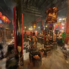 Man Mo Temple - Insta360 Spirula Studio test