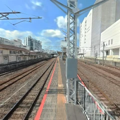 水戸駅ホーム