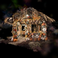 Pumpkin House @ "Carved", Descanso Gardens - La Cañada Flintridge, CA