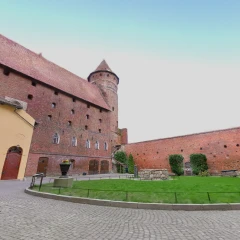 The Castle of the Warmian Cathedral Chapter in Olsztyn, Poland
