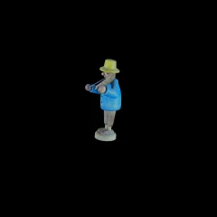 Bohemian violin player