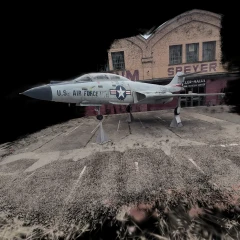 US Air Force Gaussian Splat