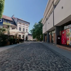Okopowa Street in Olsztyn, Poland