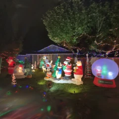 Holiday Light Display - East Renton Highlands, WA