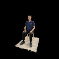 Human Portrait - Reconstructed with Seeget3D
