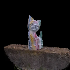 Wooden Cat