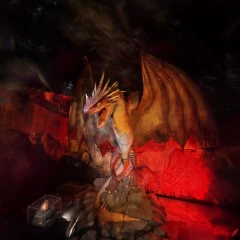 Dragon at Harry Potter Exhibition Sydney