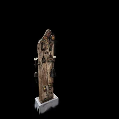 Open-eyed and far-seeing infant Christ