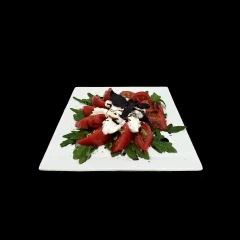 Tomato Salad with Stracciatella
