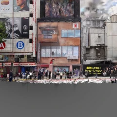 Shibuya Netflix Conan promotion wall
