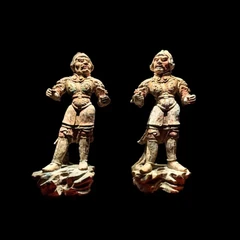 彩绘陶镇墓武士俑