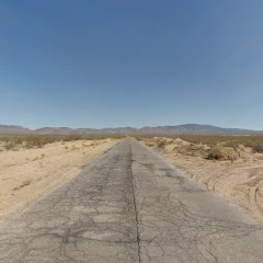 Nevada Desert Road