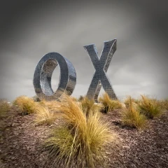 XO Sculpture (San Jose Airport)