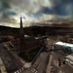 St. Peter's Landmark. The Dalles, Or. Artsy Model. 