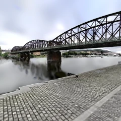 Vyšehradský most ( Vyšehrad Railway Bridge ) 