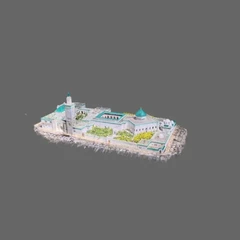 Mosque Of Paris Miniature