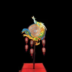Phoenix Totem @ 2024 LA Lantern Art Expo - Santa Anita Park, Arcadia, CA