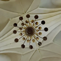 The Grand Chandelier of the Castle of the Warmian Cathedral Chapter in Olsztyn, Poland