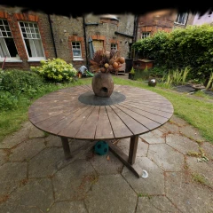 Mip-NeRF 360 Garden - Reconstructed with Seeget3D
