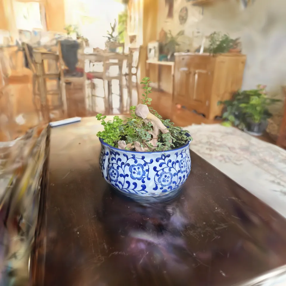 Man With Holes And Vines