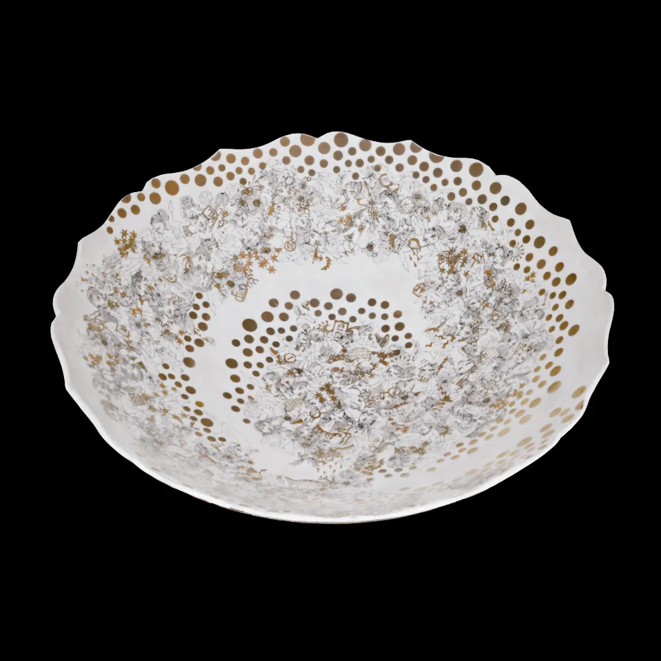 Tomomi Imagawa　Large Bowl "Merry-Go-Round"