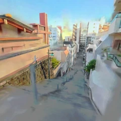 神田明神＿階段