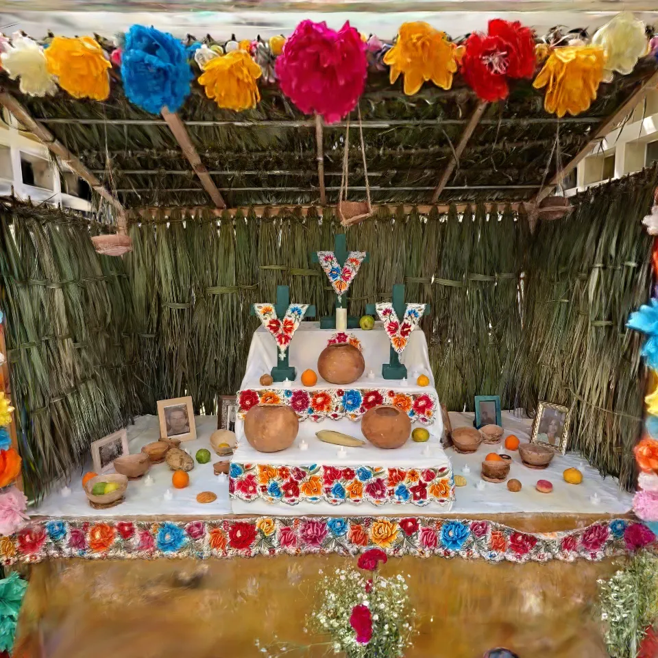 Janal Pixan (food for the souls)_Museo Maya de Cancun (Mexico)