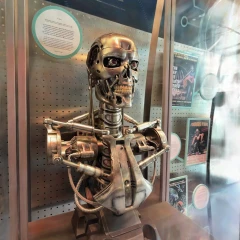 The Terminator - 3D Splat App for comparison