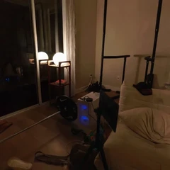 Apartment Night Scene, Messy
