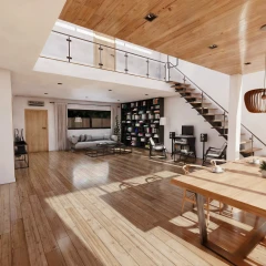 Evermotion Archinterior scene - Unreal to 3DGS