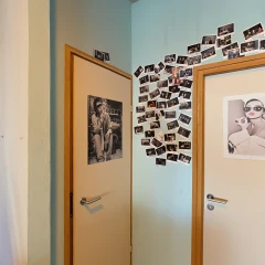 Neighbourhood Cafe with Photo Wall