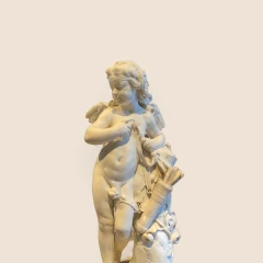 L'Amour essayant une de ses flèches - Jacques Saly - Musée du Louvre