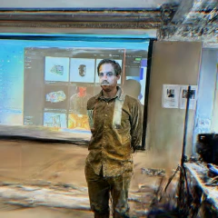Collaborative Self-Portrait, Jared Krauss, with Kingston University BA Graphic Design (2026)