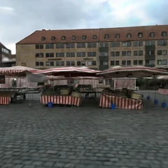 Nürnberg  old city center