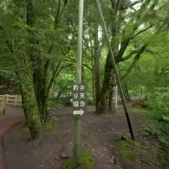 Beppu Benten Pond - the legendary blue spring