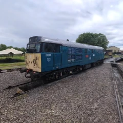 Locomotive 31270 Athena at Didcot Railway Centre