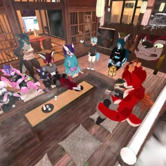 VRChat Meetup - 遠郷の冬めく処 -Nostalgic Winter Riverside-