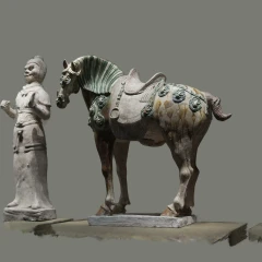 唐代三彩陶马｜Tang Dynasty Ceramic Horse
