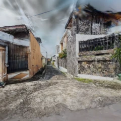Urban Alley in Jaten - Central Java, Indonesia