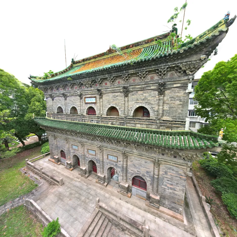 Chinese Classical Brick Hall