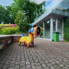 A MEGA-doggophone at the amphitheater in Olsztyn, Poland 