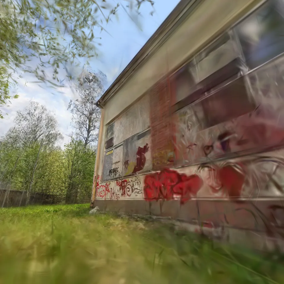 Warehouse End and the Parking lot