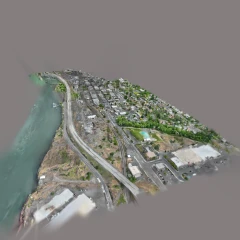 270 Acres of downtown The Dalles, Oregon.
