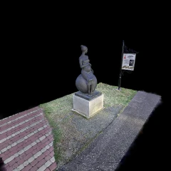 “My Universe” - bronze sculpture in Usinsk, Russia