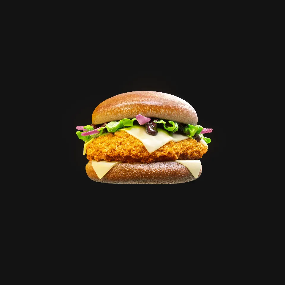 CGI Nezuko Burger — KFC x Demon Slayer